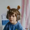 Kidywolf KIDYEARS Dječije Bluetooth slušalice s motivom 85 dB – Bear