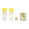 Versace Yellow Diamond EDT 90 ml poklon set za žene– toaletna voda 90 ml + 5 ml + 100 ml body lotion + 100 ml gel za tuširanje