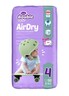 Violeta Air Dry Double Care pelene Maxi 4 Jumbo 60 kom (8–14 kg) + baby maramice 40 kom