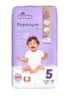 Violeta Air Dry Premium Cotton pelene Junior +5 48 kom (11–25 kg) + maramice 99% voda 20 kom