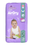 Violeta Air Dry Double Care pelene Junior 5 Jumbo 156 kom (11–18 kg) Monthly Pack