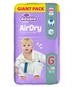 Violeta Air Dry Double Care pelene veličina 6 GIANT Pack 96 kom (16+ kg)
