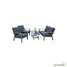 Green Bay CREADOR aluminijski lounge set za vrt i balkon – 4 dijela