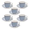 Tognana set šoljica za kafu Iris Cottage 6 komada 80 ml