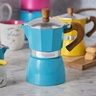 Tognana Moka Pot aparat za kafu uz 3 GRATIS šoljice, plavi