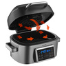 SENCOR multifunkcionalna friteza i grill SBG 8900SS, 1660 W, 6 L