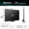 Hisense Mini LED 55U8Q, 4K Ultra HD, Smart TV, VIDAA , Hi-View AI Engine PRO,4.1.2 Surround, 165Hz Game Mode Pro, Crni
