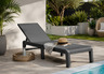 KETER Mallorca ležaljka 58 x 187,5 x 29 cm – siva