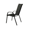 Aruba metalna stolica za vrt crna