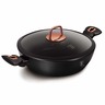 Berlinger Haus plitka šerpa s poklopcem 28 cm 3.8 L Black Rose Collection – BH/1640