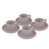 Berlinger Haus set šoljica za espresso 100 ml, 4 kom Taupe – BH/10016
