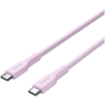 CANYON kabel  60CL C-C 60W COLOR Braided 1m Pink