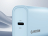 CANYON punjač OnCharge 30CL Max Power 30W 1xPD EU Light Blue