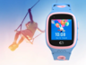 Canyon pametni sat, dječiji ZEFIR KW-49 E-SIM 4G GPS WiFi Video Music Games English learning, Pink&Blue