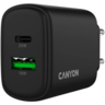 CANYON punjač OnCharge 250 25W 1xPD 1xQC EU Black