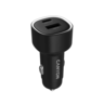 CANYON auto punjač punjač OnDrive 85 PD 85W USB-A+USB-C Black