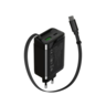 CANYON punjač OnCharge 65RC Build-In kabel USB-C 65W 1xPD 1xQC EU Black