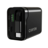 CANYON punjač OnCharge 65RC Build-In kabel USB-C 65W 1xPD 1xQC EU Black