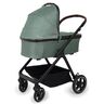 JUNGLE Lumi dječija kolica 3u1 sa autosjedalom i korpom, zelena
