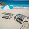 KINDER HOME dječiji piknik stol 3u1 sa kišobranom