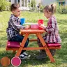 KINDER HOME dječiji piknik stol sa klupama i jastucima