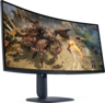 Alienware monitor AW3425DWM Gaming, 34" WQHD VA Curved, 180Hz, 1ms, 400 nits, FreeSync, HDR400, 2x HDMI, DP, USB Hub, Full Ergo, VESA