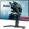 iiyama monitor G-MASTER GB2471HSU-B1 Gaming, 23.8" FHD Fast IPS, 240Hz, 0.3ms, 350 nits, Adaptive Sync, HDR10, HDMI, DP, USB Hub, zvučnici, Full Ergo, VESA