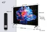 TCL LED televizor 43V6C, AiPQ procesor, 4K HDR, Google OS, HDR10, Smart TV, HVA panel, Dolby Audio