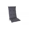 Jastuk za vrtne stolice sa naslonom 120 × 80 cm – sivi