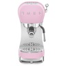 Smeg aparat za espresso kafu ECF02PKEU, ručni, rozi