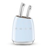 Smeg set noževa u bloku KBSF02PB, pastelno plavi