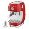 Smeg aparat za espresso kafu ECF03RDEU, ručni, crvena