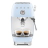 Smeg aparat za espresso kafu ECF03PBEU, ručni, pastelno plavi