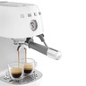 Smeg aparat za espresso kafu ECF03WHEU, ručni, bijela