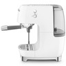 Smeg aparat za espresso kafu ECF03WHEU, ručni, bijela