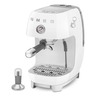 Smeg aparat za espresso kafu ECF03WHEU, ručni, bijela