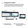 HP Monitor S5 Pro 527pq, 27" QHD IPS, 100Hz, 5ms, Anti-Glare, HDMI, DP, VESA