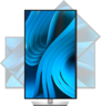Dell Monitor P2725DE 210-BQSZ, 27" QHD IPS, 100Hz, 5ms GTG, 99% sRGB, Anti-Glare, HDMI, DP, USB-C, RJ-45, USB Hub, VESA