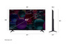 LG LED televizor 43UA73003LA, 4K Ultra HD, Smart TV, WebOS, HDR10 Pro, α7 AI procesor 4K Gen8, Crni