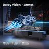 Hisense QLED televizor 100E7Q PRO, 4K Ultra HD, Smart TV, VIDAA U8.5, Dolby Vision IQ™ HDR10+, Game Mode Pro 144 Hz VRR, Tamno Sivi