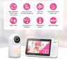 VTech VM5367 5" Video Baby Monitor sa daljinskim upravljanjem kamerom i noćnim vidom