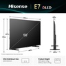 Hisense QLED televizor 58E7Q, 4K Ultra HD, VIDAA U9 Smart TV, Dolby Atmos, DTS Virtual X, Crni