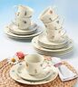 Seltmann Weiden set za kafu i desert Marieluise Ivory 18/1 porculan