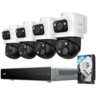 Anker, eufy NVR Security System S4 Max White 2TB, 4k Triple-Lens PTZ Camera