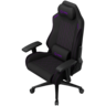 LORGAR CHA41 Gaming stolica, Ergonomic Gaming Chair Advanced, premium anti-stain fabric, Black/purple