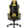 LORGAR Base 311 Gaming stolica, PU eco-leather, Black/yellow