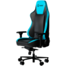 LORGAR Base 311 Gaming stolica, PU eco-leather, Black/blue
