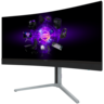 LORGAR Gaming monitor PRO 34MP1 Curved, 34" UWQHD MiniLED VA, 180Hz, 1ms, 1000 cd/m2, AMD FreeSync Technology/G-Sync, Tilt, HAS, Swivel
