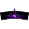LORGAR Gaming monitor PRO 34MP1 Curved, 34" UWQHD MiniLED VA, 180Hz, 1ms, 1000 cd/m2, AMD FreeSync Technology/G-Sync, Tilt, HAS, Swivel