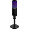 LORGAR SMP40 Gaming mikrofon, RGB Microphone with external mute button and metal stand, Black